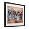 Stupell Industries Trotting Longhorn Cattle Framed Print Under Glass, design by James Corwin